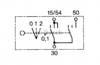 Zündstartschalter Bosch m.Startwiederholsperre 0342311007 Schließung E30 3341980279 - 1