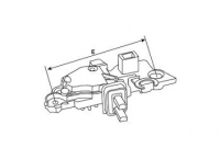 Regler 12V f.Bosch Lichtmaschine  F00M144108  F00M144132  F00M144156  F00M145292  F00M145374  0124625014  0124625015  124625045 - 1