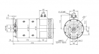 Mahle DC-Motor Gleichstrommotor 24V/3,0kw Iskra MM465 IM0530 11218379 AMP4549 11216761 AMP4538 6502990102 65029990102 - 1