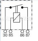 Relais Arbeitsstrom Schliesser 12V/30A AZ26996 171937503 841177 431951253 75613121 20200100 160803 160080 - 1
