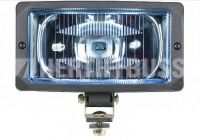 Fernscheinwerfer,blau mit Positionsleuchte H3/12V+24V - 0