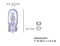 Warnleuchte f.Hubladebühne Hula Blitz 12V - 1