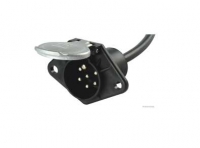 Anhängersteckdose 7polig 24V m.Anschlussleitung 1200mm 51305282 3835400607 - 0