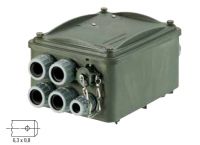 Nato Verterteilerkasten nato-oliv wasserdicht 5975-12-183-2295 6110-12-175-8506 50290484 f.Armee Bundeswehr   Bw Feuerwehr Luftf - 0