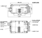 Nato Verterteilerkasten nato-oliv wasserdicht 5975-12-183-2295 6110-12-175-8506 50290484 f.Armee Bundeswehr   Bw Feuerwehr Luftf - 1