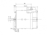 DC Motor Gleichstrommotor ACR 12V/0,8KW f.Hubladebühne Erhel 195765 150453 109510 183400010 A-4006503 A4006503 HP3006 - 1