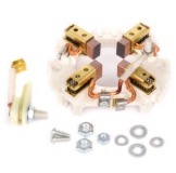 Kohlenhalter Bürstenplatte kpl. 12V f.Iskra Gleichstrommotor 16.906.468 16906468 MMX955 IM0031 11.212.621 11212621 AMJ4663 MM169 - 0