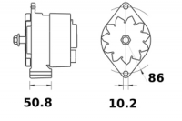 Lichtmaschine 24V/50A Iskra IA0759 11.201.941 11201941 AAK3336 MG84 11201759 AAK1387 AL12148 AT161324 TY24322 TY6774 3020678 328 - 1