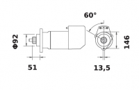 Anlasser 24V/6,6kW 11z f.Iskra IS9012 11.139.012 11139012 AZK5172 MS560 - 1