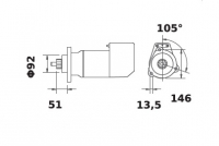 Anlasser 12V/3,6kw 9z f.Iskra IS9017 11.139.017 11139017 AZK5176 MS531 11139521 AZK5560 1809440 0031516301 0021517701 0001418014 - 1