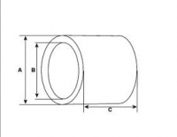 Buchse f.Anlasser AD mm 13.50 ID mm 12.03 Länge mm 18.79 - 1