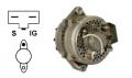 Lichtmaschine 12V/90A f.John Deere Cotton Harvester  7445 9930 9950 9960 (6359 6466 John Deere Diesel) Denso 100211-5800 100211-