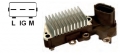 Regler 12V f.Denso Lichtmaschine 126000-3041 126000-3040 102211-1450 102211-1451 102211-1460 102211-1461 102211-1650 102211-1670