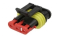 Steckgehäuse 3polig AMP Tyco Superseal (10 Stück) 50290827 192082