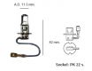 Glühlampe H3 Halogenlampe 48V/45W PK22s f. elektr. Fahrzeuge und Gabelstapler 171407 4845L
