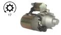 Anlasser Starter Honda GX340-GX390 12V/ 17z (5.5 PS Honda)