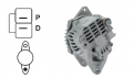 Lichtmaschine 12V/70A f.Mazda 323F Demio 1,4i-1,5i Z5A118300 Z59918300R Z59918300E Z59918300D Z59918300B Z59918300A Z59918300 BP