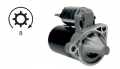 Anlasser 12V/0,8kw 8z f.Chevrolet Aveo  Kalos  Matiz 96963483 96943429 96469962 96289430 25187951 96497702 96469962 96289430