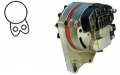 Lichtmaschine 12V/45A f.Bosch 9120144241 9120144240 9120144229 9120144228 516032 ALP12N-24 ALP12N-20 ALP12N24 ALP12N20 77110411
