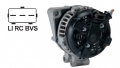 Lichtmaschine 12V/150A f.Denso 104210-3711 104210-3710 1042103711 1042103710 YLE500400 YLE500200
