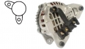Lichtmaschine 12V/70A f.Bosch B120411528 0123310053 0123310029 R95AB10300DB 95AB10300DL 95AB10300DC 95AB10300DB 95AB10300DA 7355