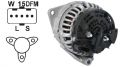 Lichtmaschine 24V/110A f.Bosch 1986A00970 1986A00519 0124655011 0124655009 10326243 51261019270 51261017559 51261017270 51261017