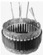 Ständerwicklung 12V f.Ford Lichtmaschine 6G SERIES