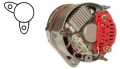 Lichtmaschine 12V/55A f.Valeo  A13R192 A13N80 Bosch 0120489904 0120489903 0120489550 0120489549 Magneti Marelli 63305820 6330580