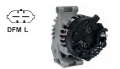 Lichtmaschine 12V/120A f.Denso 101210-0971 101210-0970 1012100971 1012100970 6204282 6204259 13256931 13222936