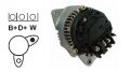 Lichtmaschine 12V/100A f.Lucas 54022527 54022443 F2NN10B376AA F0NN10B376CA F0NN10B376BB 8210242 82010242 82003307
