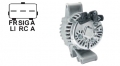 Lichtmaschine 12V/90A f.Valeo TG9C013 2542736A 2542736 3S5T10300AA 3S5T10300AC 3S5T10300AB 3S5T10300AA 1718577 1450644 1229424