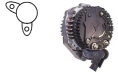 Lichtmaschine 12V/105A f.BMW 12312244818 A13VI76 2541694D 2541694 12312244818 STC2227 R1030080 9512125 9163942 90542409 90511442