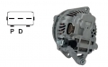 Lichtmaschine 12V/90A f. Mazda ZJ38-18-300 ZJ3818300  A2TG1391ZD A2TG1391 A002TG1391 ZJ38-18-300 ZJ3818300