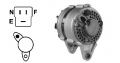 Lichtmaschine  12V/40A f. Toyota 27020-87702 2702087702 27020-33030 2702033030 27020-44042 2702044042 27020-60070 2702060070  27