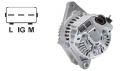 Lichtmaschine 12V/90A f. Toyota  102215250 1022111680 1022111670 2706023030 2706023020 102211-5250 102211-1680 102211-1670 27060
