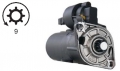 Anlasser ACR 12V/1,8kW 9z f. VW  B001127041 0001124014 0001124013 6U0911023A 44104009-2196 441040092196