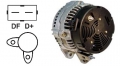Lichtmaschine 12V/120A f. VW  0123515020 0123515017 028903026G 97VW10300EA 1076005