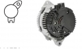 Lichtmaschine 12V/120A f. Citroen  A14VI31 A14VI30 A14VI10 2542267 2542262A 2542262 2541711C 2541711B 2541711 1516634R K13232490