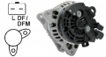 Lichtmaschine 12V/150A f. Citroen  TG15C119 TG15C054 TG15C022 SG15S017 A14VI40 2543527 2542925A 2542925 2542704A  2542704 254255