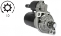 Anlasser ACR 12V/1,1kW 10z f. Audi  0001121411 0001121410 0001120411 0001120410 0AH911023A 0AH911023 TS12E1