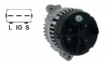 Lichtmaschine 24V/90A f.Iveco 504282333 A4TA8494 A004TA8494