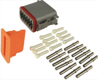 Steckgehäusesatz Rundsteckhülse Deutsch DT 12polig 50390599 50390605