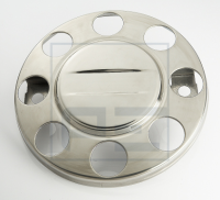 Radzierblende Edelstahl poliert 8Loch 275mm (2 Stück) 00700100