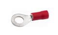 Quetschverbinder Ringform teilisoliert rot 10,5mm f.0,5-1,0qmm (50Stück) 50252116