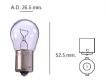 Glühlampe 6V/21W BA15s f.Blink- Brems-,Nebel-u.Rückfahrl.(10 Stück) 89901146