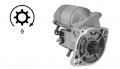Anlasser 12V/1,4kw 9z f.Ishikawajima Bagger Excavator 35J m.Isuzu Diesel 228000-2003 228000-2002 228000-2001 228000-2000   12800