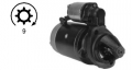 Anlasser 12V/2,7kW 9z f.Slanzi Motor DVA1500 DVA1550 DVA1550S2 DVA1750S DVA2001 DVA2350 63217158  063217158010 0001366004 000136