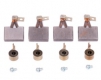 Kohlen Kohlebürsten 24V Iskra Gleichstrommotor 16.907.983 16907983 MMX958 IM0355 11.216.719  11216719 AMK4673 MM244 IM0358 11.21