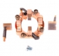 Kohlenhalter Bürstenplatte kpl. 12V f.Iskra Anlasser 16.906.475 16906475 MSX711 11130659 AZJ3212 MS268 11130860 AZJ3297 MS365 11